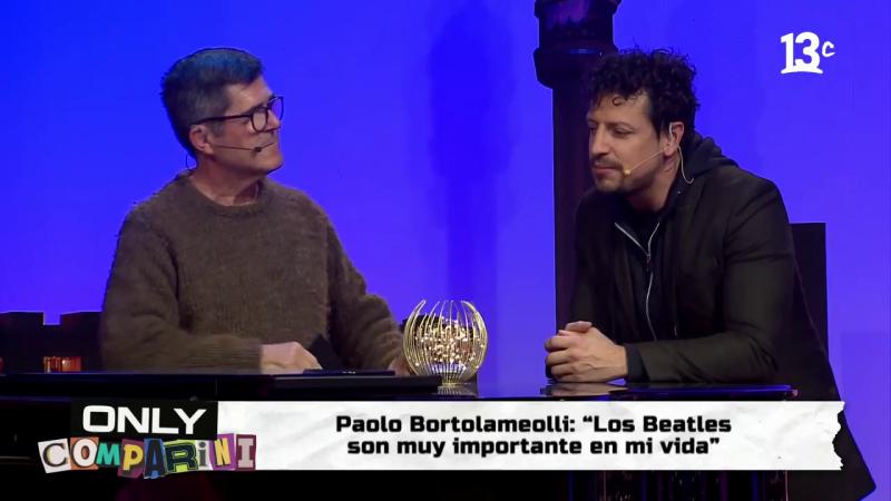 Paolo Bortolameolli fue invitado al nuevo episodio de Only Comparini.