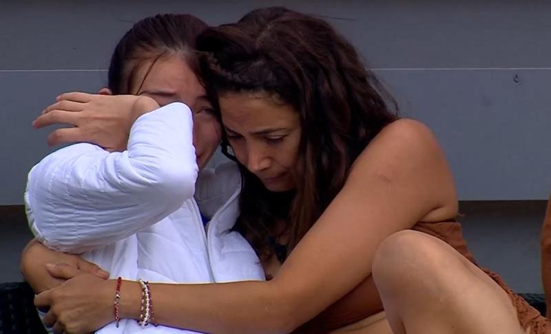 Thammy Palma se pone a llorar tras entrenamiento