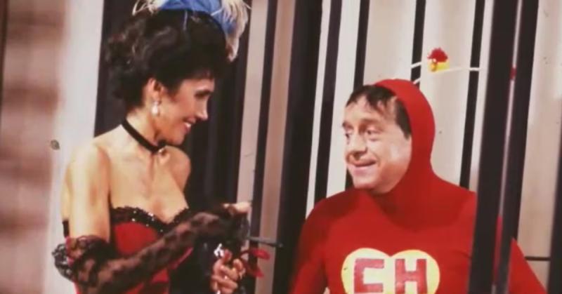 Roberto Gómez Bolaños y Florinda Meza / Chespirito