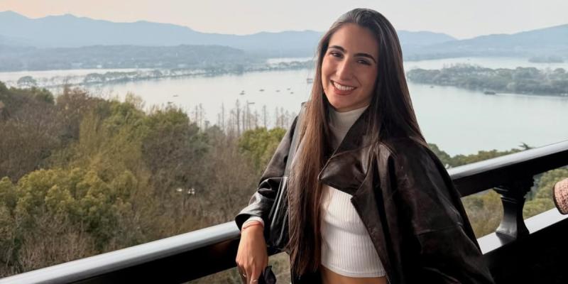Valentina Toro, karateca e influencer chilena en sus redes sociales. Créditos: Instagram.