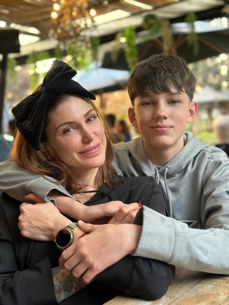 Wilma González y su hijo | Instagram