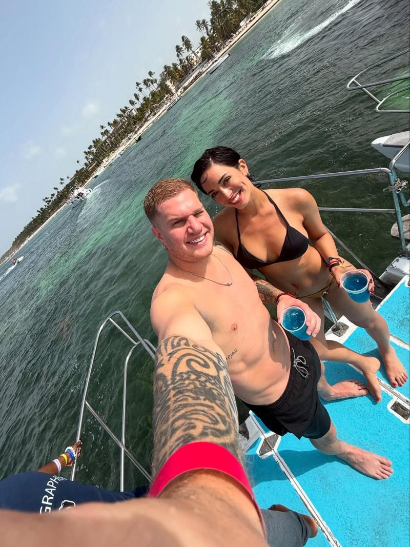 Paula Bolatti y Felipe Thompson | Instagram