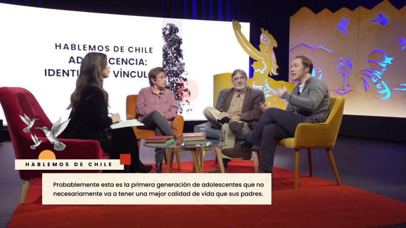 Adolescencia en Hablemos de Chile. Créditos: YouTube Media UC.