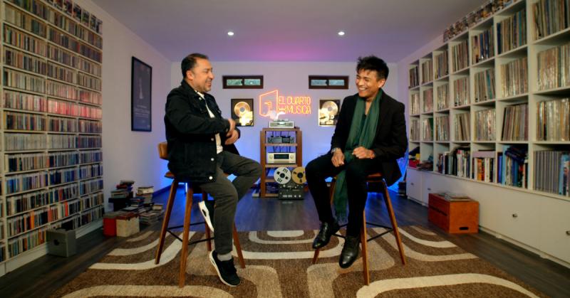 Américo en El Cuarto de Música