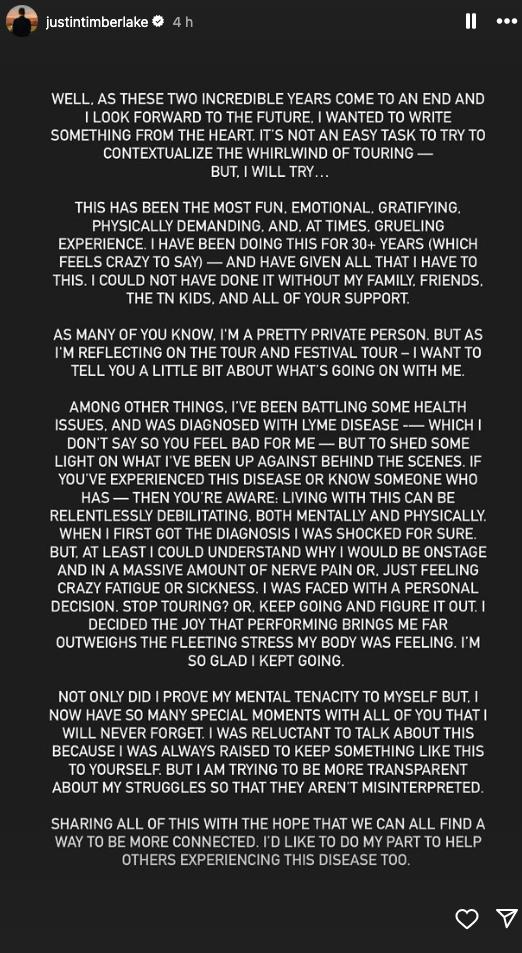 Justin Timberlake/Instagram