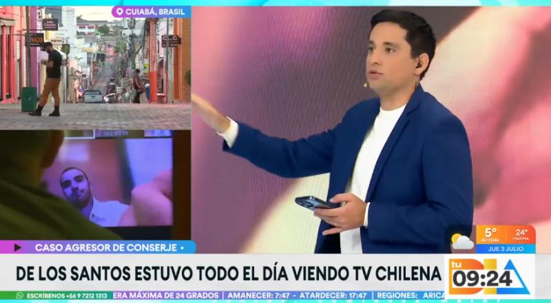 Martín de los Santos intentó despistar a las autoridades de Brasil.