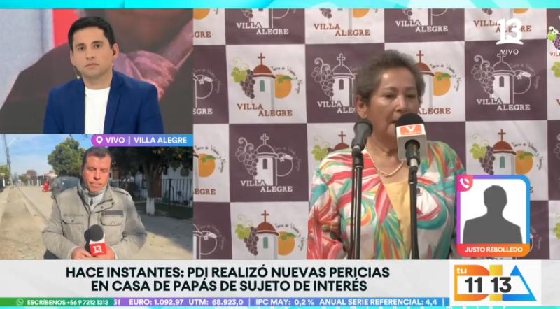 Justo Rebolledo, compañero de concejala desaparecida en Villa Alegre, realiza potente confesión