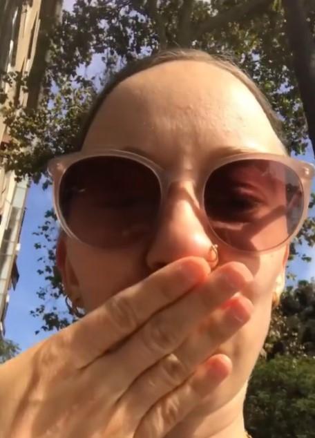 Alemana revela por qué le encanta vivir en Santiago Centro