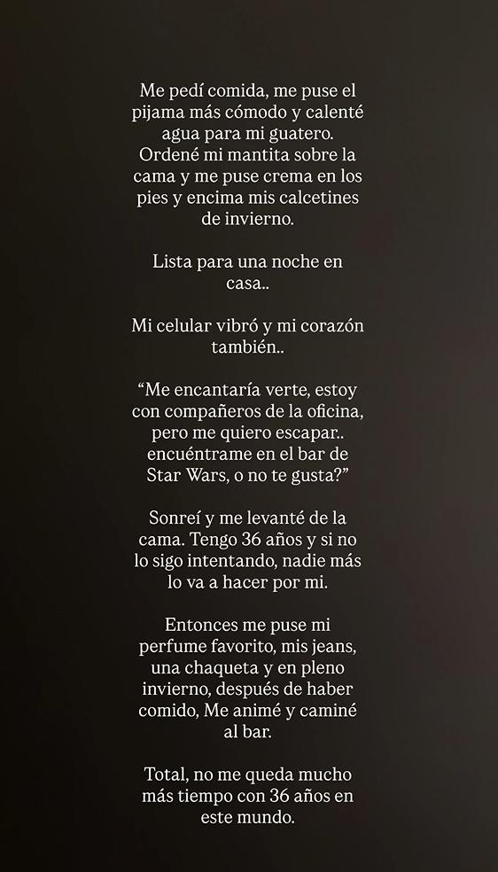 Historia de Trinidad Cerda | Instagram