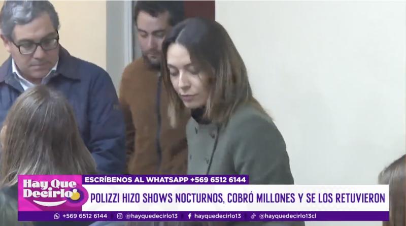 Camila Polizzi podría perder su dinero ganado el fin de semana pasado.