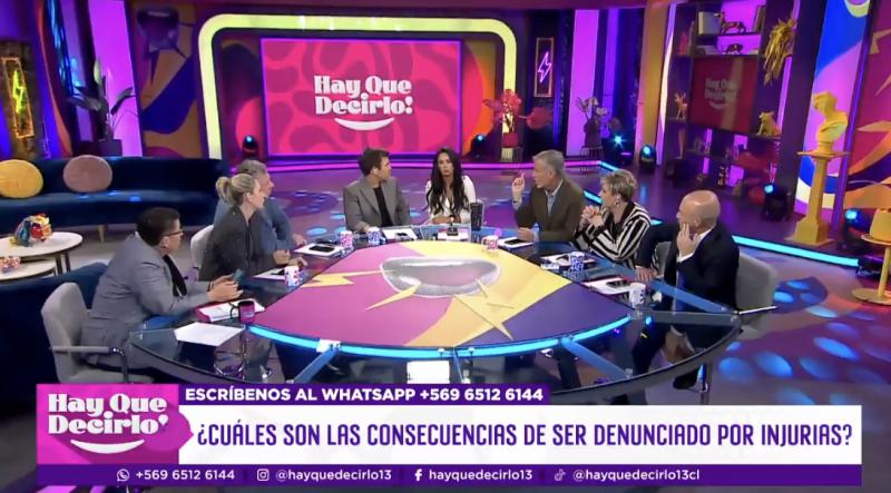 Pamela Díaz cuenta el problema judicial que tuvo con dos conocidos panelistas de espectáculos.