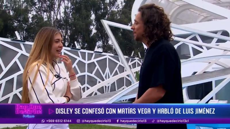 Disley Ramos se sinceró con Matías Vega en Perú