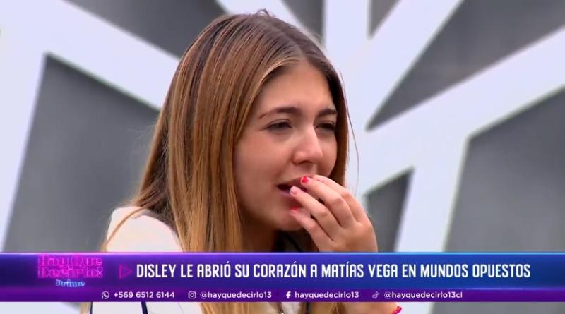 Disley abrió su corazón con Matías Vega
