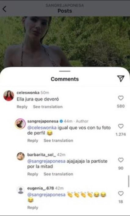 China Suárez respondió con todo a sus haters