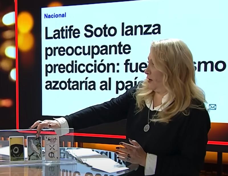 Latife Soto pide no acercarse al mar.