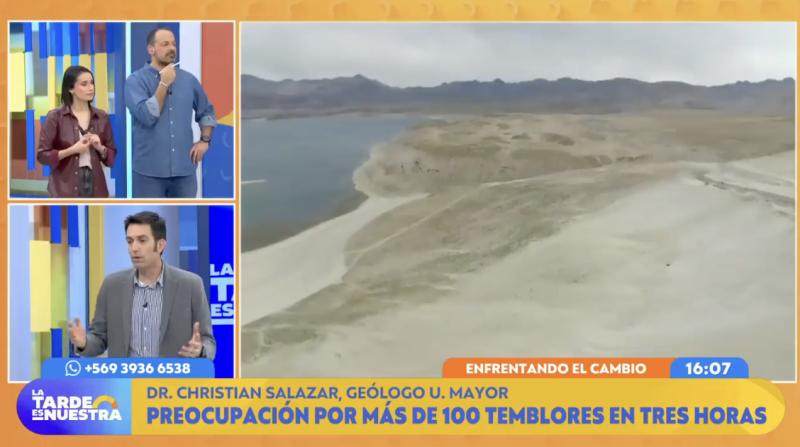 Geólogo cuenta qué posibilidades de terremoto hay para Chile.