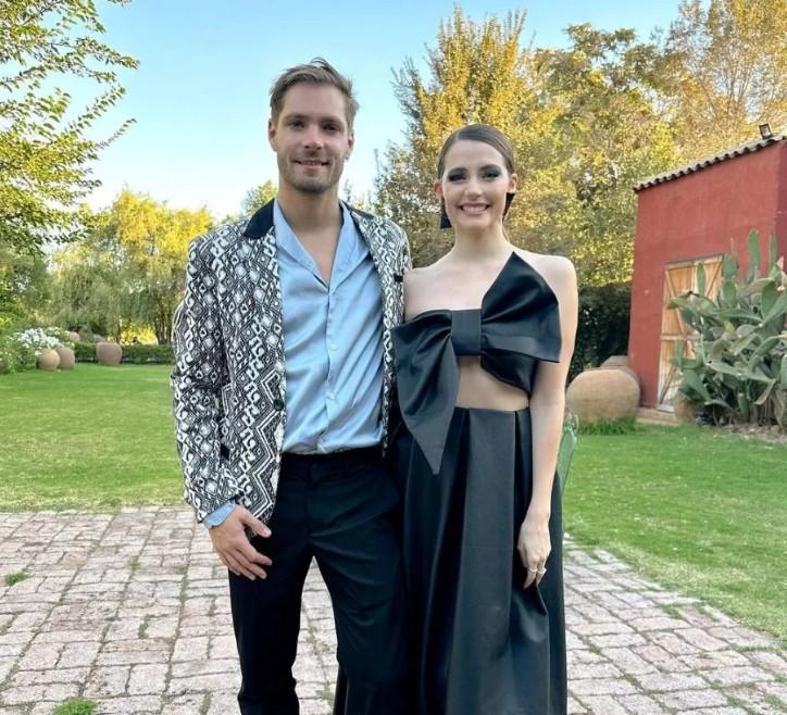 Magdalena Müller y su novio Félix | Instagram