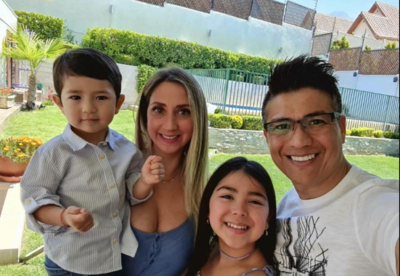 Américo junto a su exesposa María Teresa Ordenes - Redes Sociales