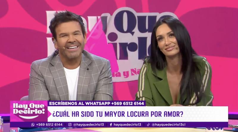 Pamela Díaz cuenta su gran locura de amor.