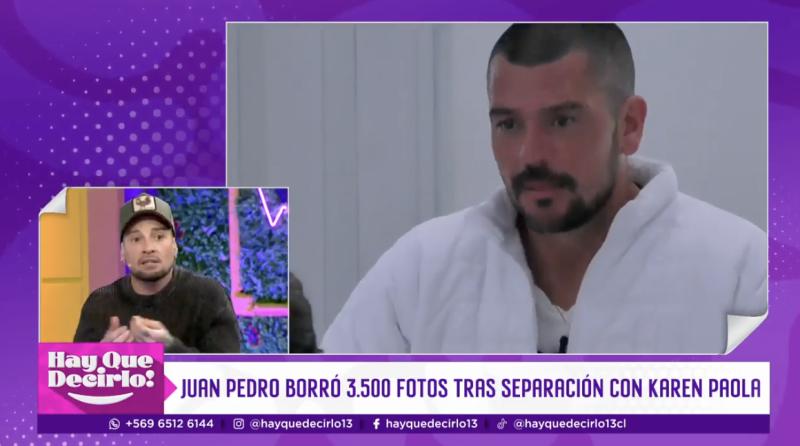 Luis Mateucci habla sobre las actitudes de Juan Pedro.