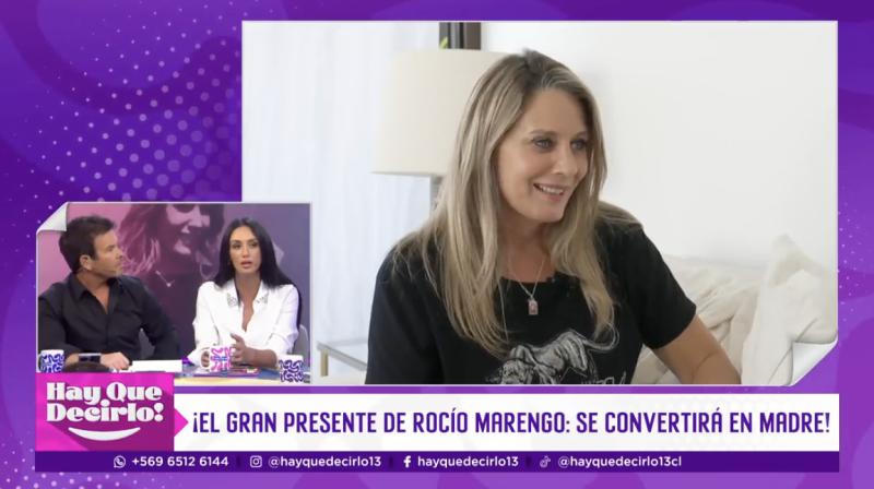 Pamela Díaz habla sobre Rocío Marengo.