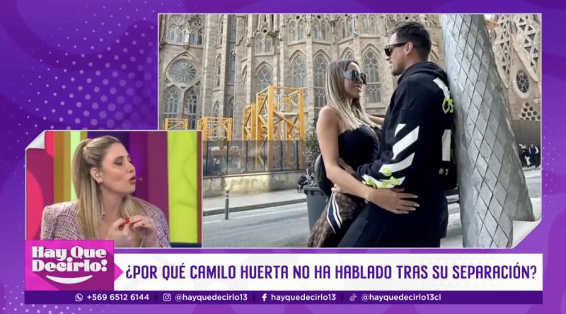 Destapan supuesta razón de la separación de Marité Matus y Camilo Huerta.