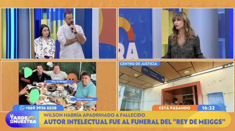 Wilson Verdugo estuvo en el funeral del Rey de Meiggs.