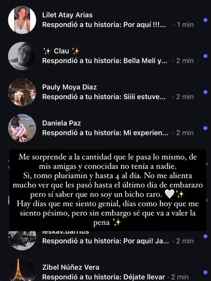 Historia de Melina Noto | Instagram