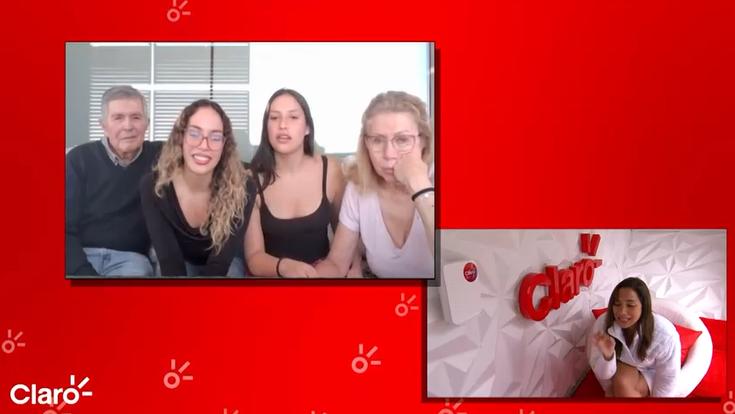 Catalina Olcay en el Portal Claro