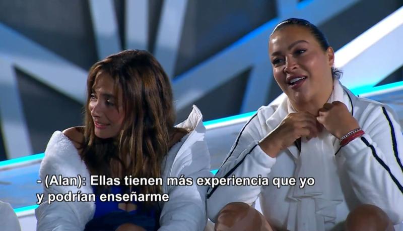 Alan Didier contestó con quién querría hacer un trío con Catalina Olcay y Marlen Olivari