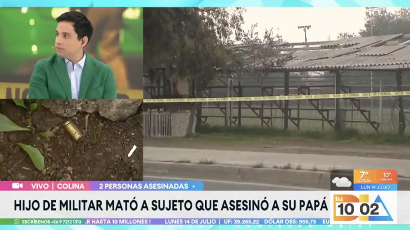 Nuevos antecedentes sobre balacera en Colina.