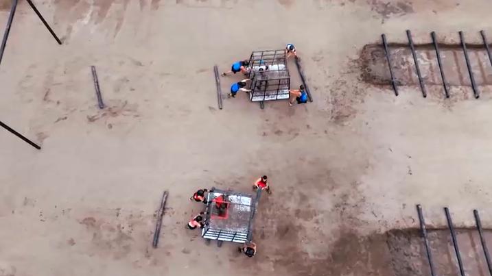 La intensa competencia por equipos en Mundos Opuestos