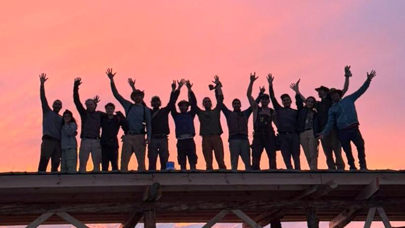 Pangal Andrade y su familia en "El Clan"