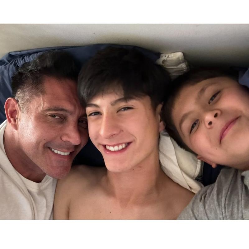 Pato Laguna y sus hijos | Instagram