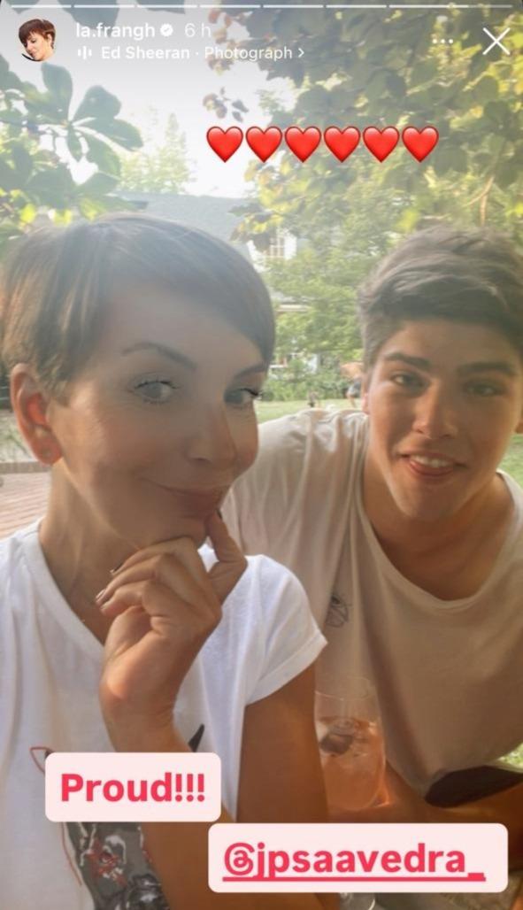 Fran García-Huidobro y su sobrino José Pablo Saavedra