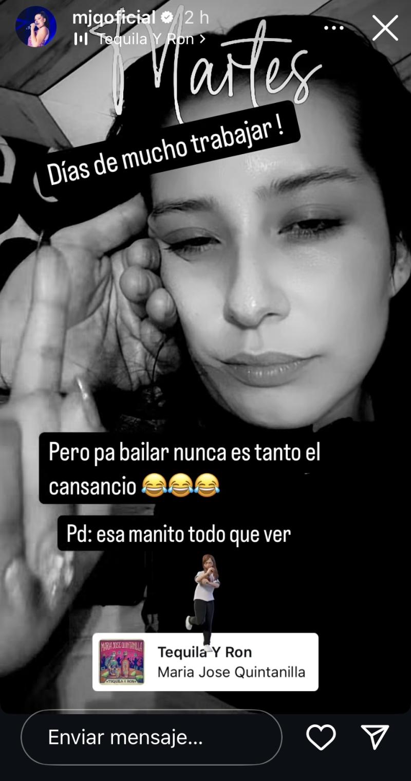 María José Quintanilla - Instagram