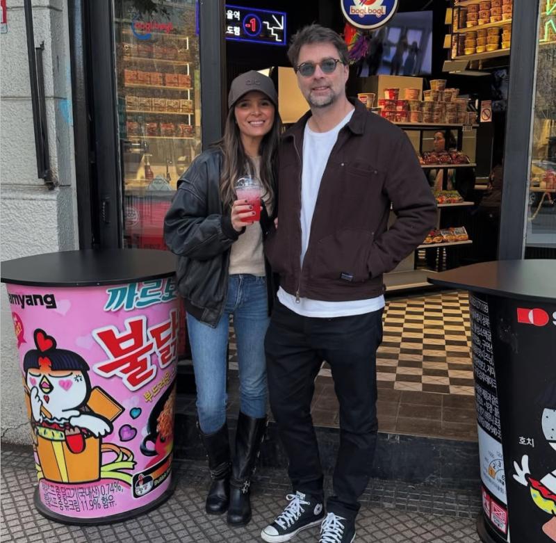 Andrea Sanhueza y Carlos Romero - Instagram