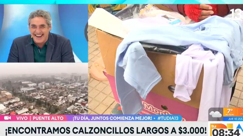 Las risas de José Luis Repenning y Priscilla Vargas