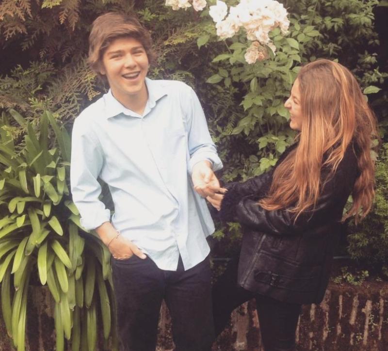 Así lucía José Pablo Saavedra en 2016