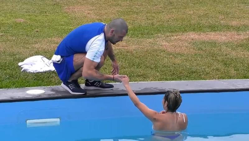 Juan Pedro y Evelyn en Mundos Opuestos