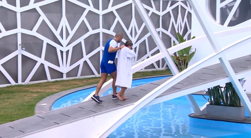 El tierno gesto de Juan Pedro con Evelyn