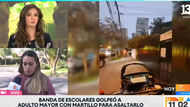 Sobrina de adulto mayor asaltado en La Reina