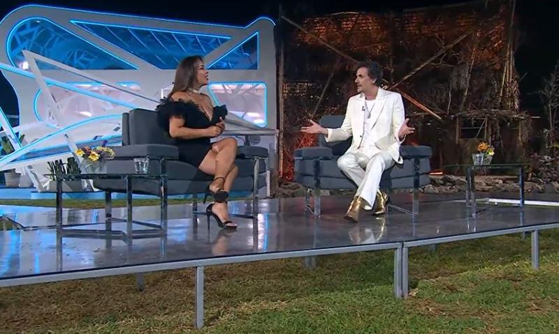 Marlen Olivari y Sergio Lagos