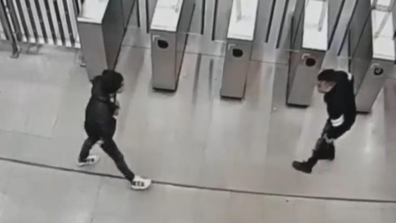 Balacera en Metro de Santiago