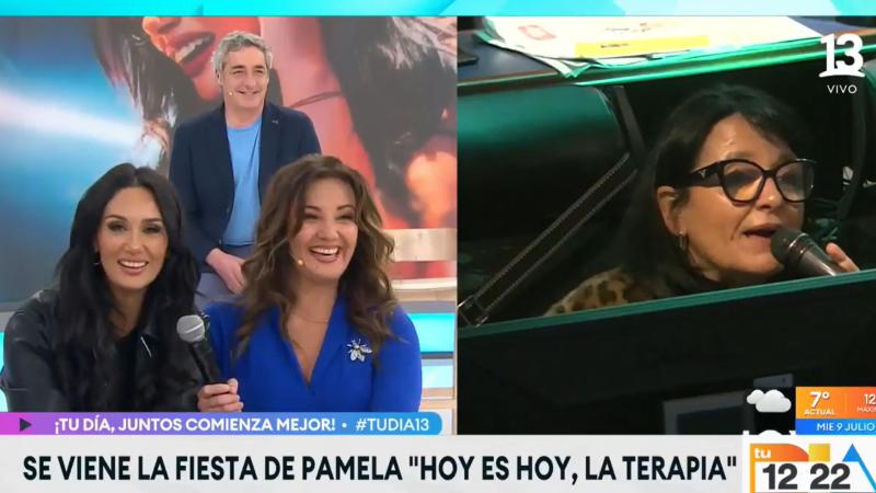 Pamela Díaz conoció a Pamela Díaz