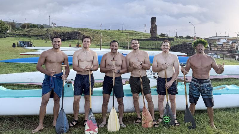 Pangal Andrade en "El Clan"