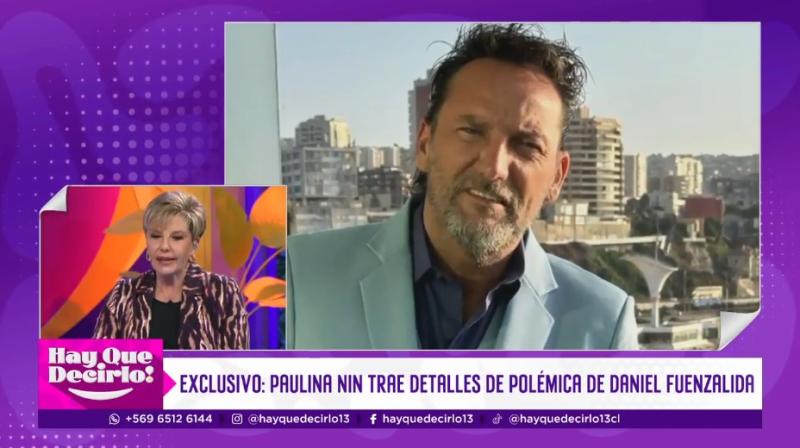 Paulina Nin salió en defensa de Daniel Fuenzalida y desdramatiza su quiebre con Rosario Bravo