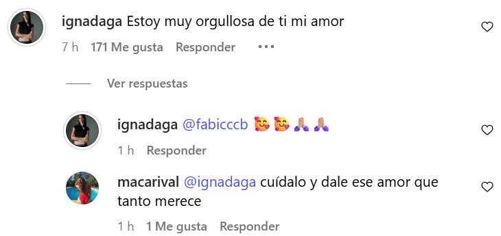 El comentario de la polola de Joche Bibbó