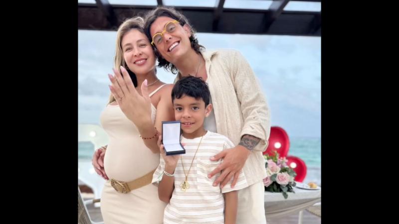 Sabrina Sosa y Joaquín Montecinos en Instagram