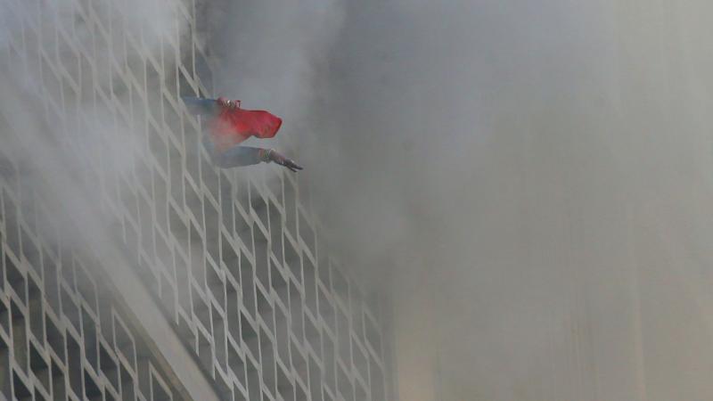 Incendio en Santiago